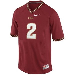 #2 Deion Sanders Red Florida State Seminoles Stitched Jersey