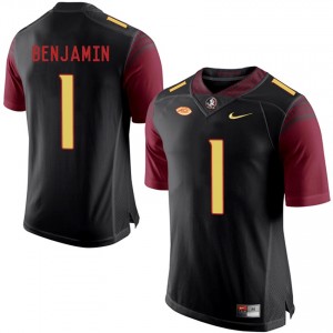 #1 BKelvin Benjamin Florida State Seminoles Stitched Jersey Alternate Black Stitched Football 