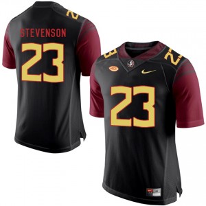 #23 Freddie Stevenson Florida State Seminoles Stitched Jersey Alternate Black Stitched Football 