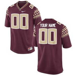 S-3XL Football Florida State Seminoles crimson Customized Premier Stitched Jersey