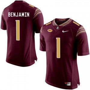 S-3XL Football BKelvin Benjamin Florida State Seminoles #1 Limited Garnet School Stitched Stitched Jersey