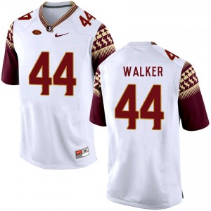 DeMarcus Walker Florida State Seminoles Stitched Jersey White #44 Away Football School Stitched 