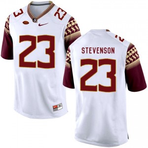 Florida State Seminoles Freddie Stevenson #23 Away School Stitched Football Stitched Jersey - White