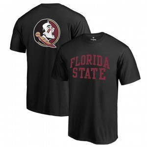Black Men's 2017 New Season Primetime Team Logo Florida State Seminoles T-shirt