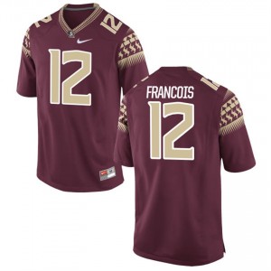 Alumni Men's Garnet Game Football #12 Deondre Francois Florida State Seminoles Stitched Jersey