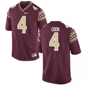 #4 Men's Dalvin Cook Florida State Seminoles Stitched Jersey Game Garnet Alumni Football 