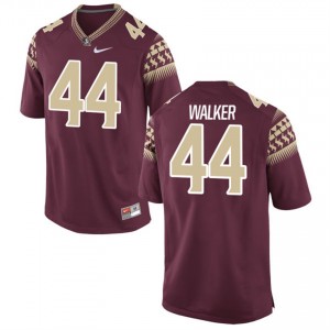 #44 DeMarcus Walker Garnet Men's Game Alumni Football Florida State Seminoles Stitched Jersey