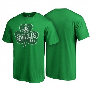 Florida State Seminoles T-shirt Kelly Green EST.1851 Patty's Pride St. Patrick Day 