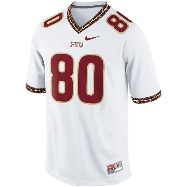 Rashad Greene Florida State Seminoles Stitched Jersey White 80